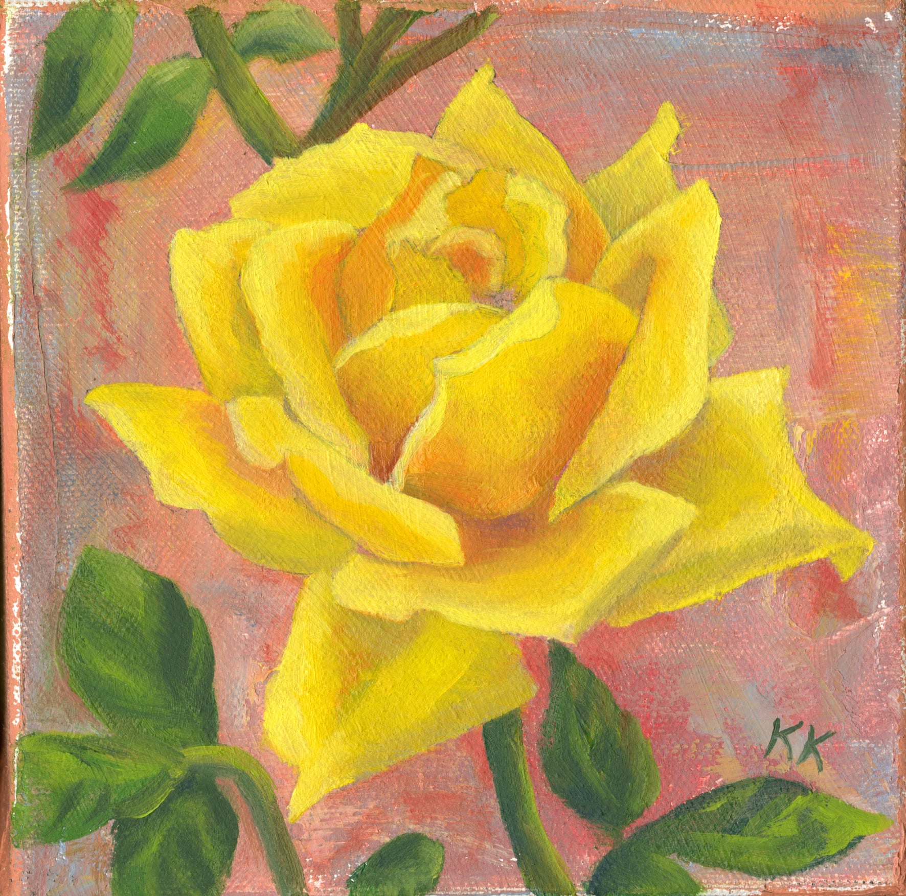 Yellow Rose Reference Yellow Rose Painting